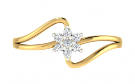 Traditional Diamond Ring - Floral  Collection