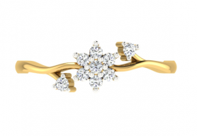Contemporary  Diamond Ring - Celeste  Collection