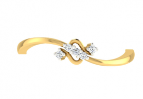 Quint  Diamond Ring - Floral  Collection