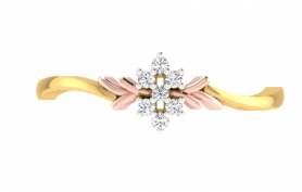 Two-Tone Diamond Ring - Renee Collection