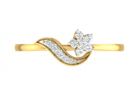 Diamond Ring - Floral  Collection