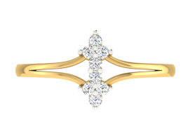 Contemporary  Diamond Ring - Renee  Collection
