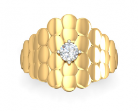Contemporary  Diamond Ring