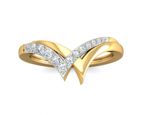 Contemporary  Diamond Ring - Renee  Collection