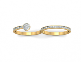 Diamond Duo Ring