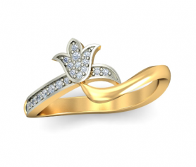 Diamond Ring - Floral  Collection