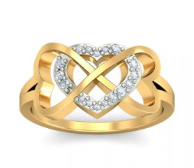 Amore Diamond Promise Ring