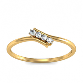 Classic Diamond Promise Ring