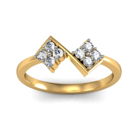 Diamond Cluster Promise Ring - Brilliance Collection