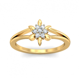 Diamond Cocktail Ring - Floral Collection