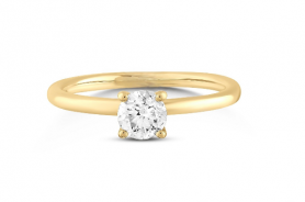 Diamond Solitaire Promise Ring - Classic Collection